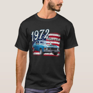 Camiseta 1972 72 Chevelle Malibu SS 4º de julho americano