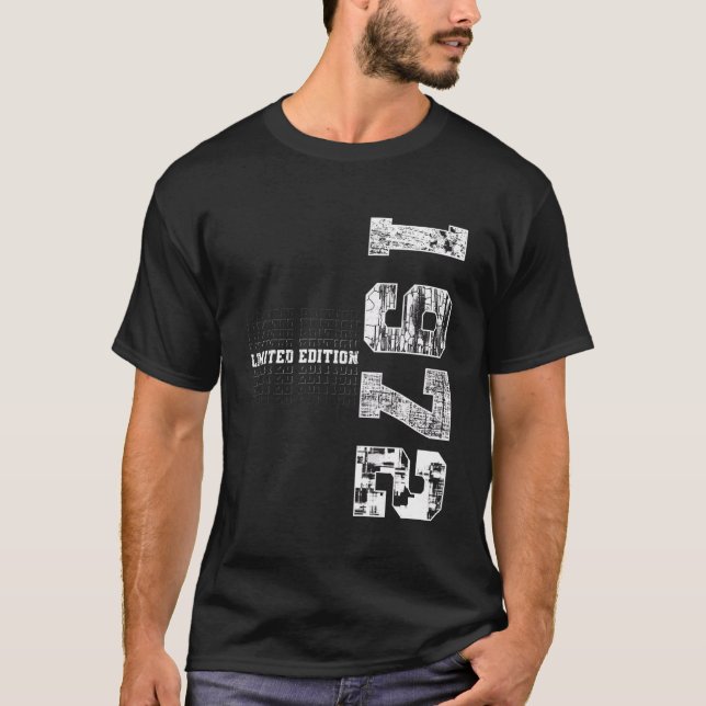 Camiseta 1972 Ano De Nascimento 1972 (Frente)