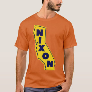 Camiseta 1972 California Gosta de Nixon