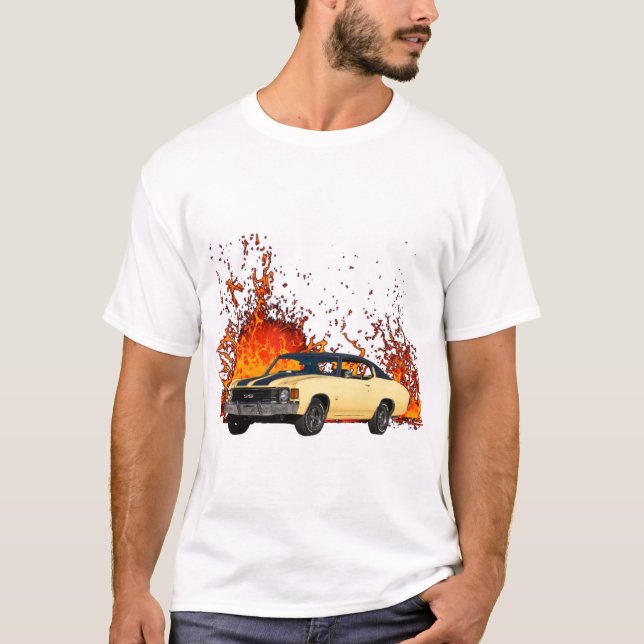 Camiseta 1972 Chevy Chevelle SS (Frente)