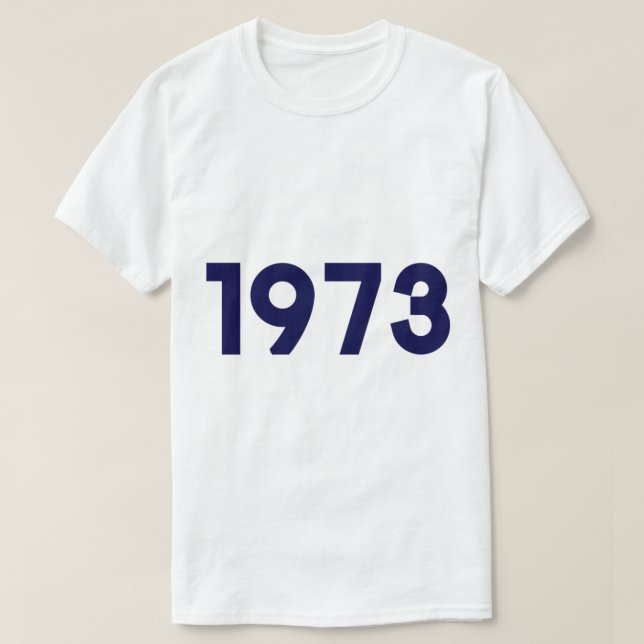 CAMISETA 1973 100 PROCESSOS DONATIVOS (Frente do Design)