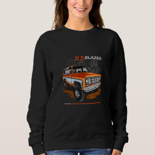 Camiseta 1973 79 K5 Blazer corpo quadrado 4x4 olho redondo