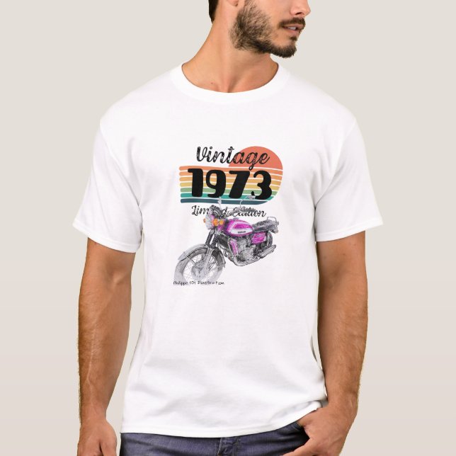 Camiseta 1973 bike (Frente)