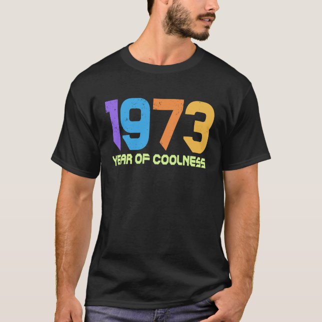 Camiseta 1973 O Ano Do Nascimento Do Arrefecimento 1 (Frente)