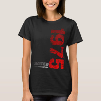 Camiseta 1975 48º nascer de aniversário de 1975