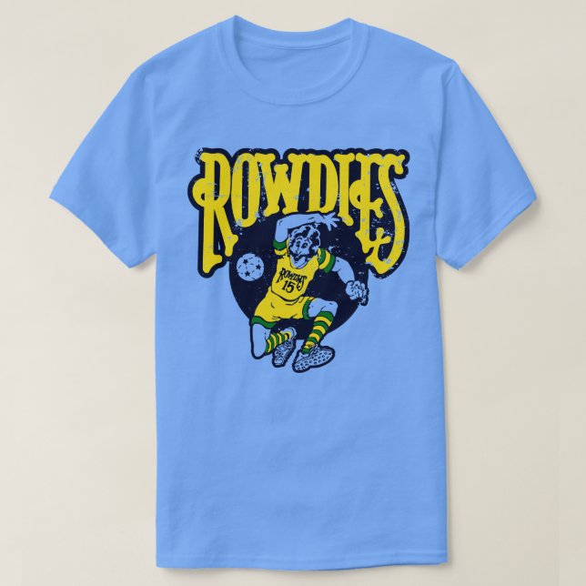 Camiseta 1975 Tampa Bay Rowdies Soccer de Vintage (Frente do Design)