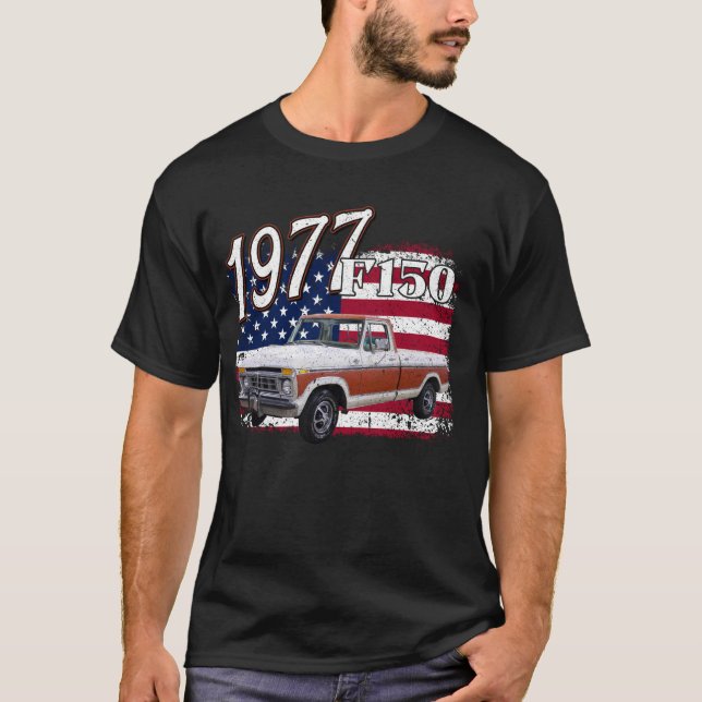 Camiseta 1977 77 f150 4º De Julho Americano (Frente)