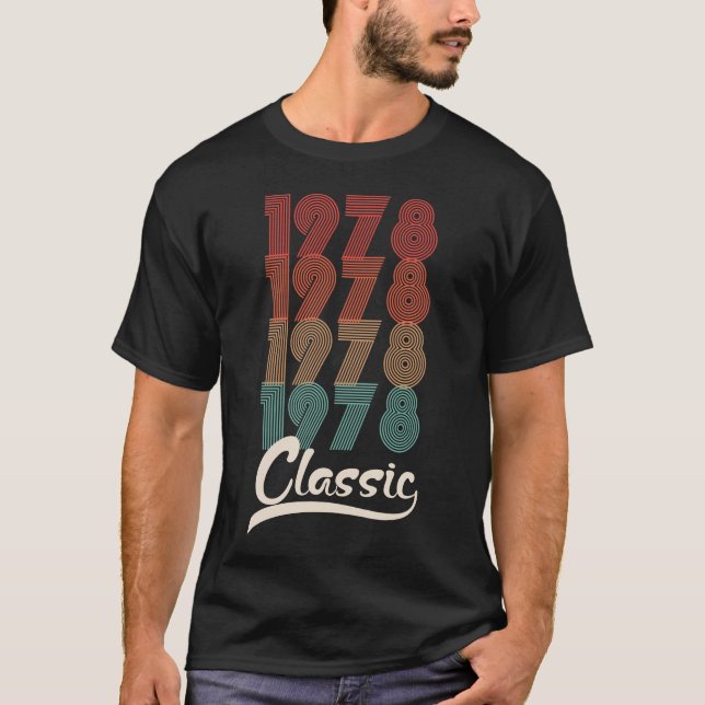 Camiseta 1978 Classic Vintage (Frente)
