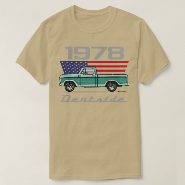 Camiseta 1978 Dentside (Frente do Design)