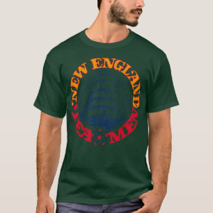Camiseta 1978 New England Tea Men Vintage Futebol
