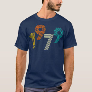 Camiseta 1979 Retro Birthday Vintage