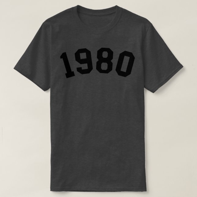 CAMISETA 1980 (Frente do Design)