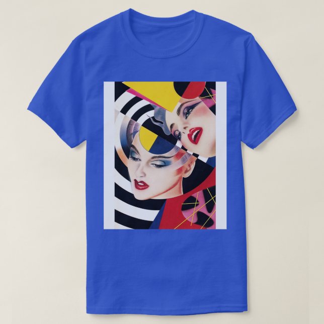 Camiseta 1980 Pater Sato New Wave Girls (Frente do Design)