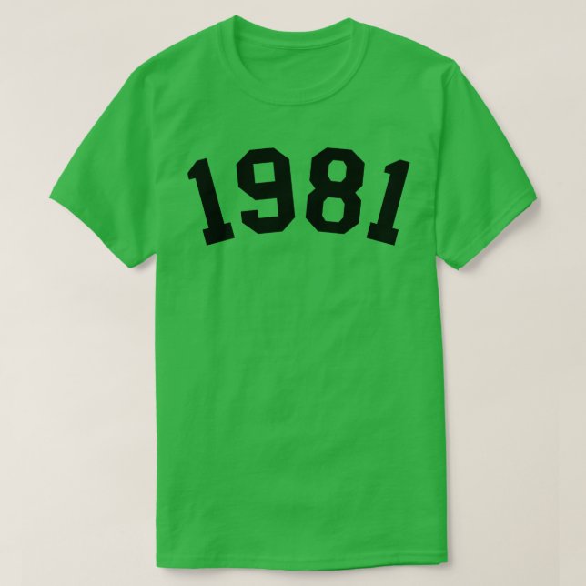 CAMISETA 1981 (Frente do Design)