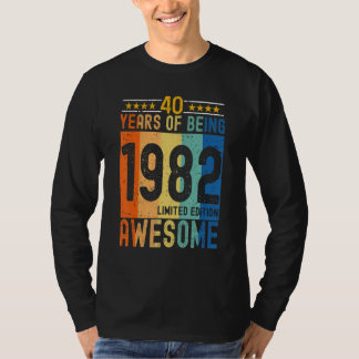Camiseta 1982 40 Anos De Incrível