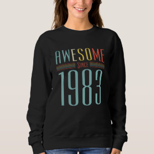 Camiseta 1983 Vintage Aniversário