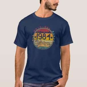 Camiseta 1984 38º Aniversário Com 38 Anos De Idade, Retro