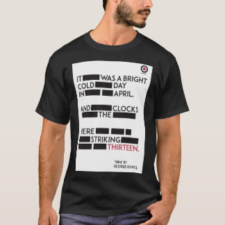 Camiseta 1984 alterado