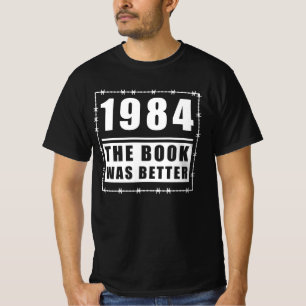Camiseta 1984 O Livro Foi Melhor Citando