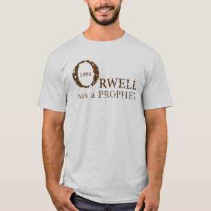 Camiseta 1984 Orwell era um PROPHET para Homens, Ash