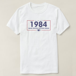 Camiseta 1984 Torna a Ficção Orwell Novamente | Distopia