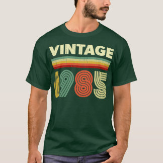 Camiseta 1985 Birthday Vintage Retro 36 anos Design