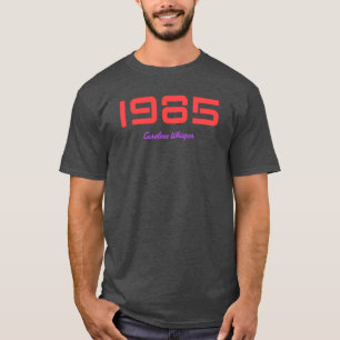Camiseta 1985 Música do Top, Sussurro Descuidado