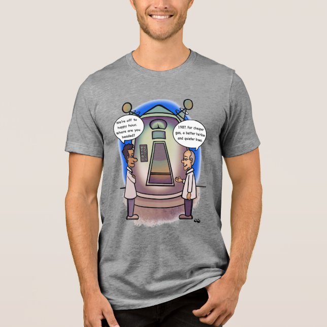 Camiseta 1987 Voltando ao tempo dos homens (Frente)