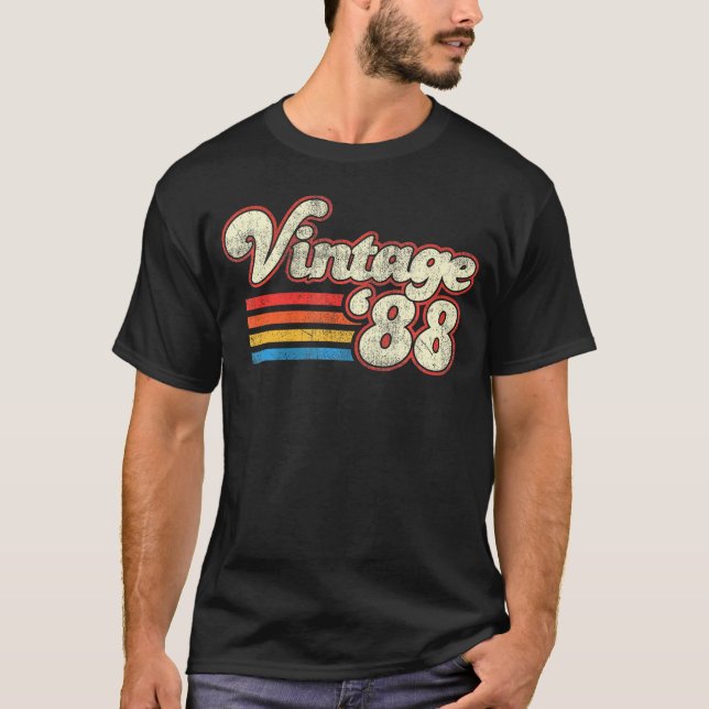 Camiseta 1988 34 Aniversário (Frente)
