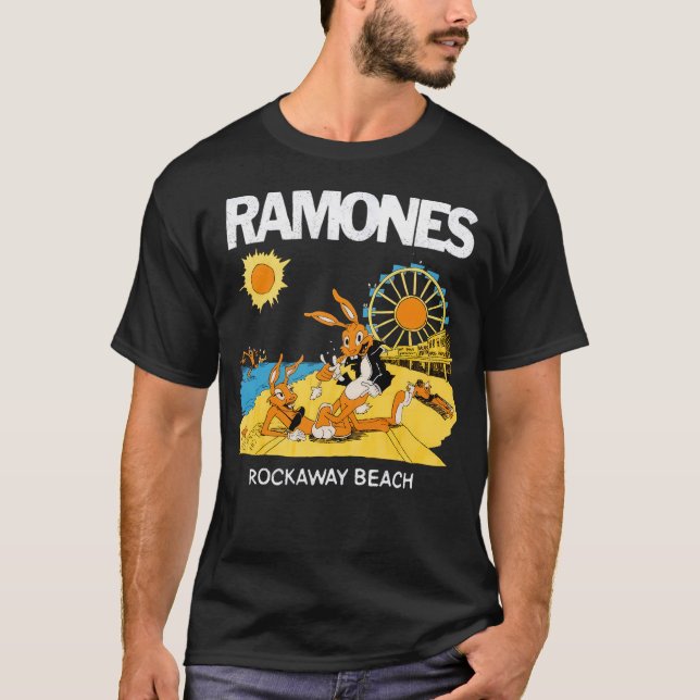 Camiseta 1988 Ramones Rockaway Beacm (Frente)