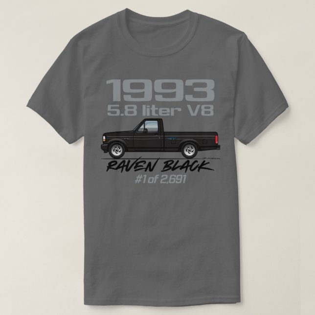 Camiseta 1993 Preto (Frente do Design)