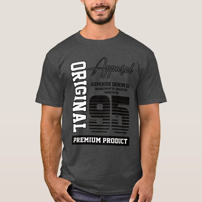 Camiseta 1995 Vintage Birthday Vintage Gift Retro friends (Frente)