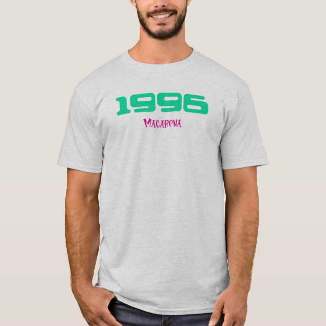 Camiseta 1996 Música do Ano, Macarena (Frente)