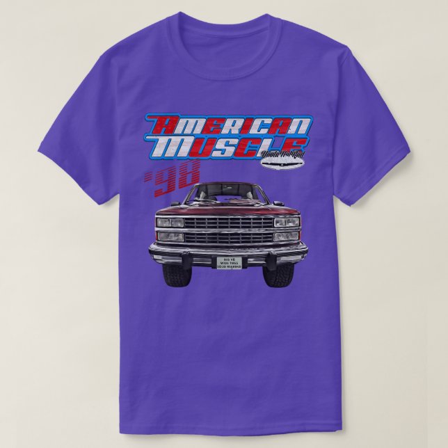Camiseta 1998,Tahoe,Squarebody Truck,Yukon,Suburbano,Silver (Frente do Design)