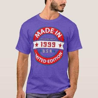 Camiseta 1999 24 Anos