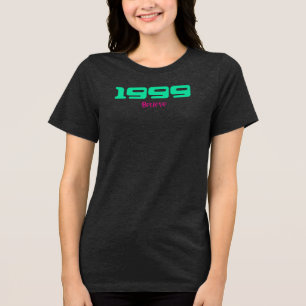 Camiseta 1999 Música Principal, Acredite