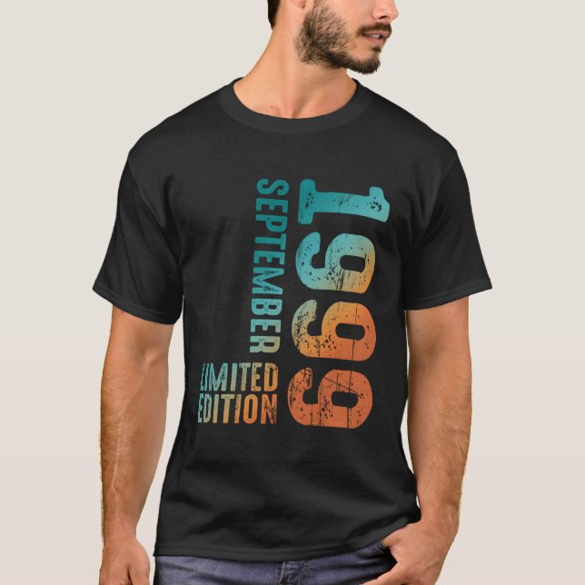Camiseta 1999 Setembro 1999 Ano 1999 1999 (Frente)