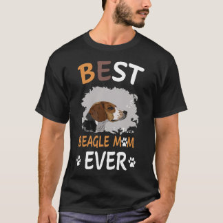 Camiseta 199 Melhor Mãe de Beagle de Todos os Tempos
