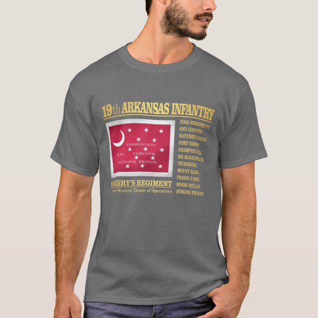 Camiseta 19.a Infantaria do Arkansas (BA2) (Frente)
