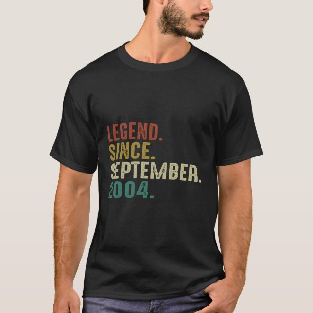 Camiseta 19.A Legenda Desde Setembro De 2004 (Frente)