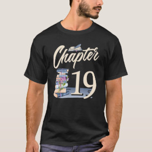 Camiseta 19 anos 19.o aniversário 19