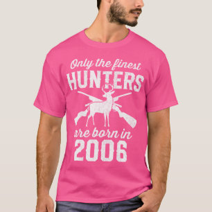 Camiseta 19 Anos Caçador De Veados 2006 19º Aniversário