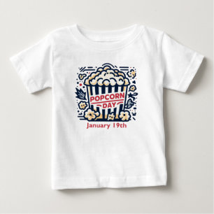 Camiseta 19 de janeiro - Dia da pipoca