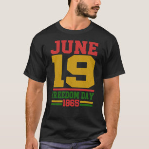 Camiseta 19 de junho de 1865 Dia da Liberdade Orgulho do Pa