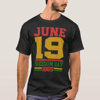 Camiseta 19 de junho de 1865 Dia da Liberdade Orgulho do Pa
