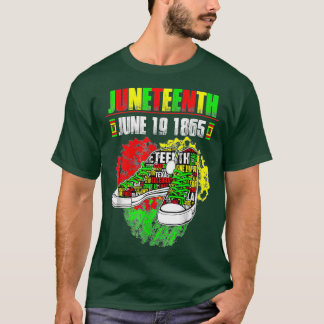 Camiseta 19 De Junho De 1865 Junta Negros Afro-Americanos E