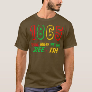 Camiseta 19 de junho de 1865 O começo da liberdade