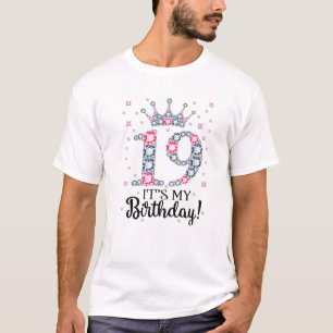 Camiseta 19 É O Meu Aniversário De 2003... 19º Dia De Prese