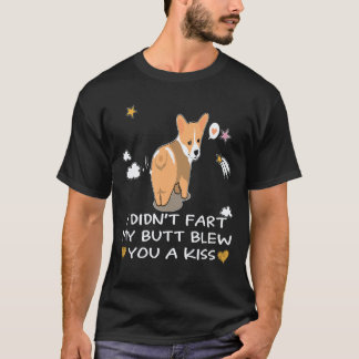 Camiseta 19 Eu Não Peidei Meu Cu Soprou Um Beijo Para Você