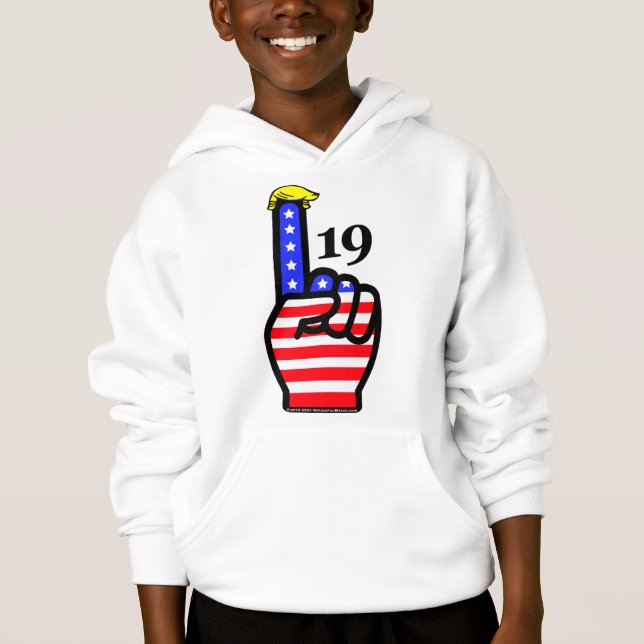 Camiseta 19: Hoodie (Frente)